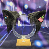 Cat Ears - Black With Candy - Art Blast