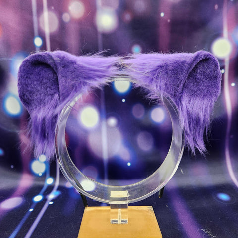 NonWire Round Ears - Purple