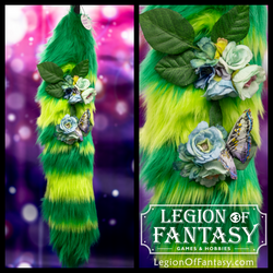 Long Tail - Green Floral - Enchanted Forest