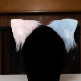 NonWire Cat Ears - Pastel Pink and Blue