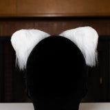 NonWire Round Ears - White