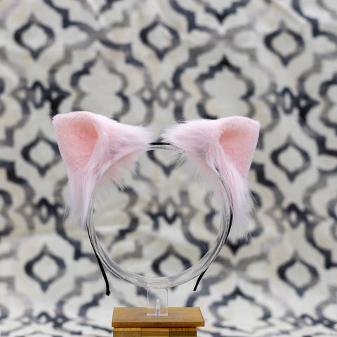 NonWire Cat Ears - Baby Pink