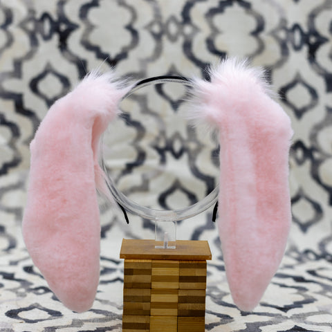 NonWire Bunny Ears - Baby Pink