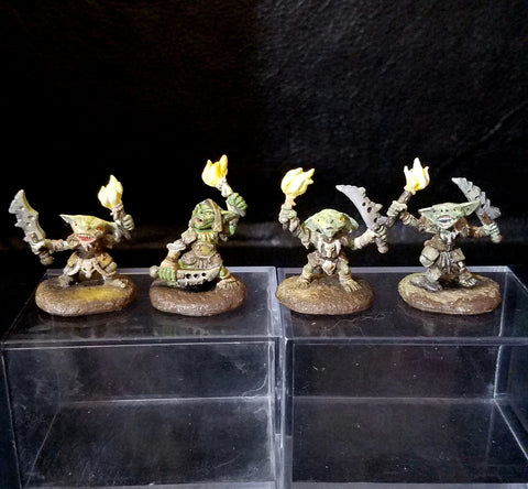 Goblin Pyros [4] (The Fiery Crew of the Caves) [PAINTED]