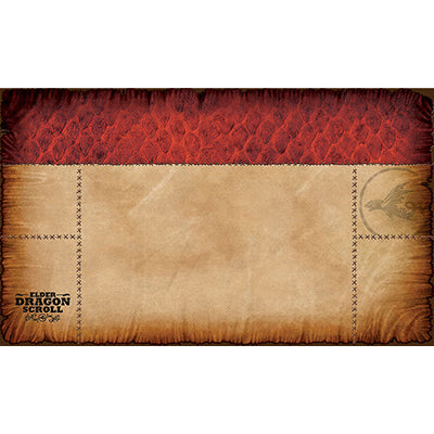 Elder Dragon Scroll Playmat: Red