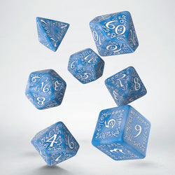 Elvish Dice Set: Glacier And White