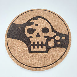 Pot Coaster: Skull