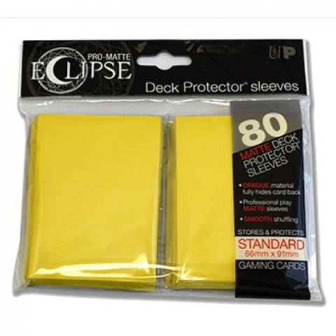 Eclipse Sleeves Standard 80ct Yellow